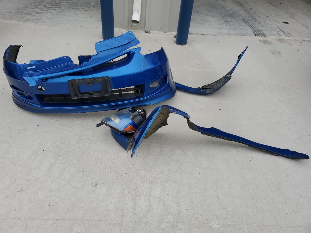 2007 Honda Fit VIN JHMGD38657S006189 Copart auction photo, rear end / front end damage thumbnail 12