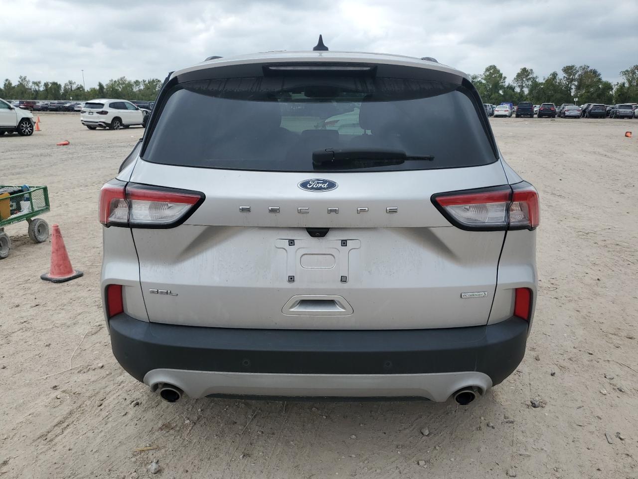 2020 Ford Escape VIN 1FMCU0H67LUC19864 Copart auction photo, side damage thumbnail 6