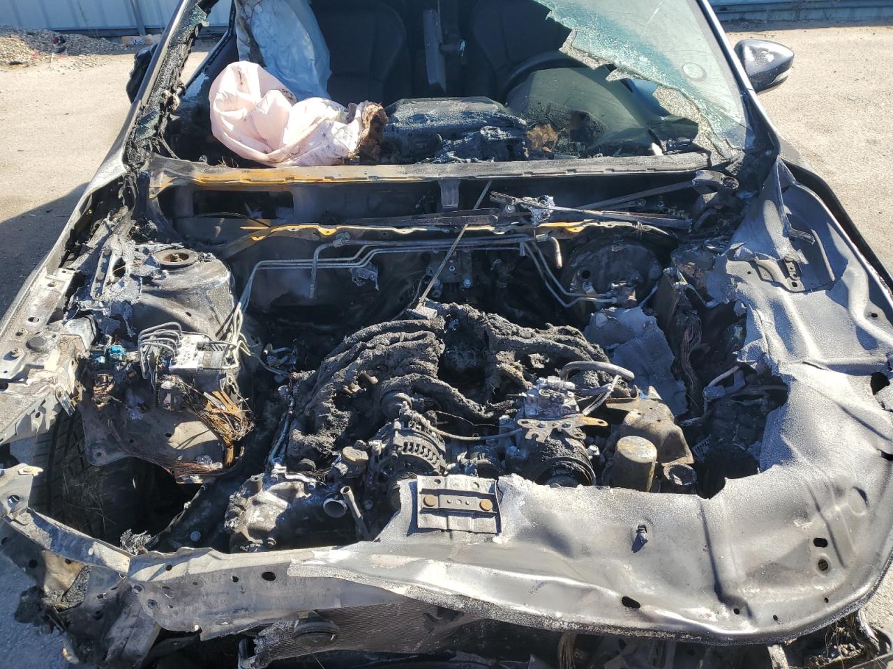 2017 Subaru Impreza VIN 4S3GTAU63H3731302 Copart auction photo, front end / burn damage thumbnail 12