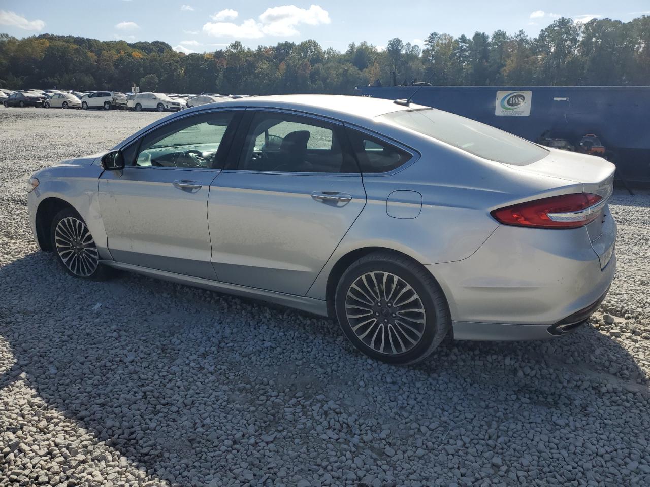 2017 Ford Fusion VIN 3FA6P0H91HR111165 Copart auction photo, side damage thumbnail 2