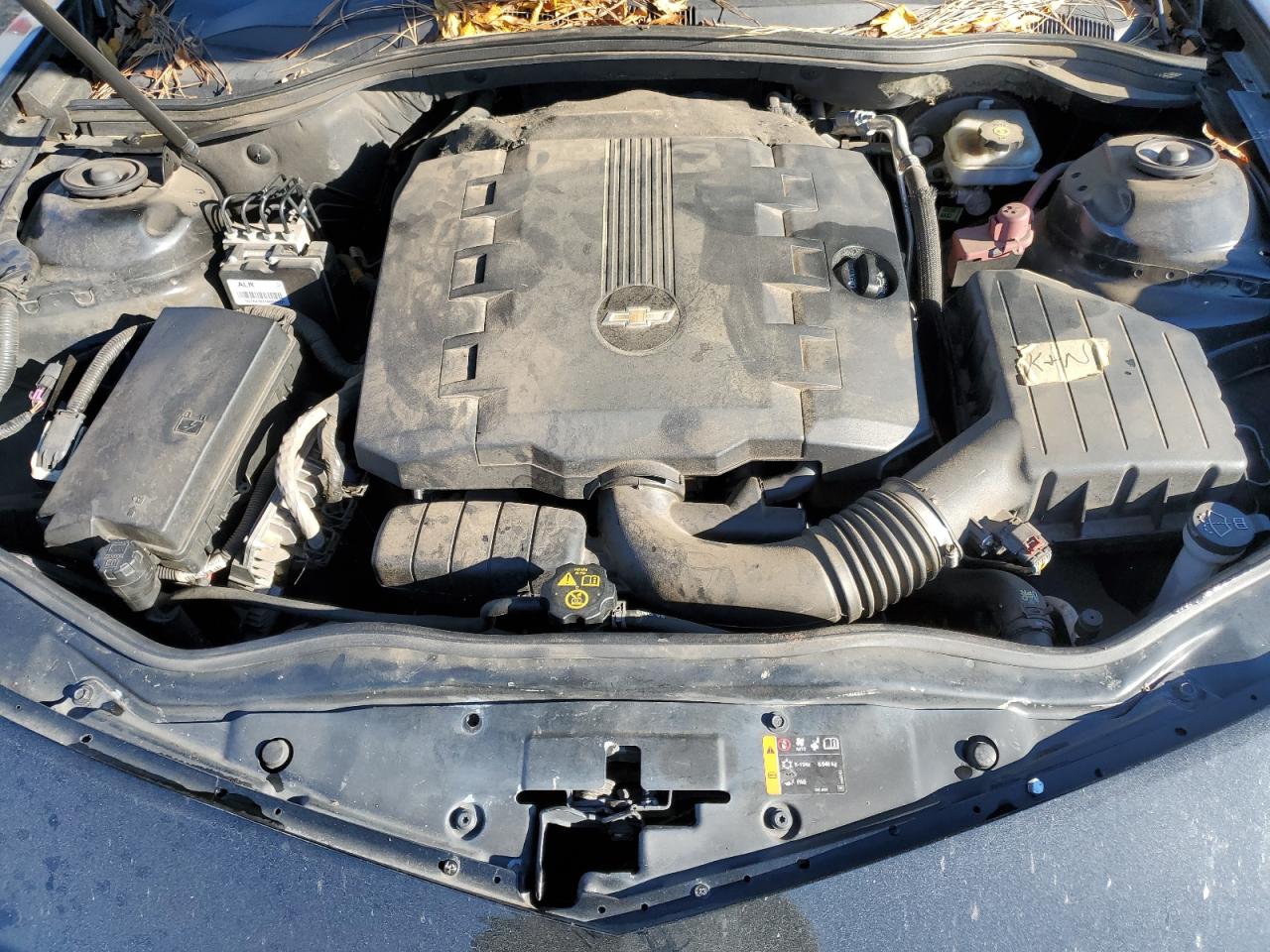 2013 Chevrolet Camaro VIN 2G1FA1E31D9242607 Copart auction photo, side damage thumbnail 11