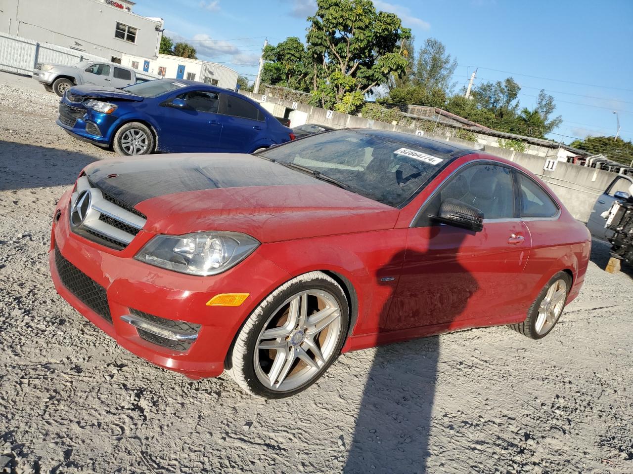 2012 Mercedes-Benz C-klasse VIN WDDGJ4HB5CF910193