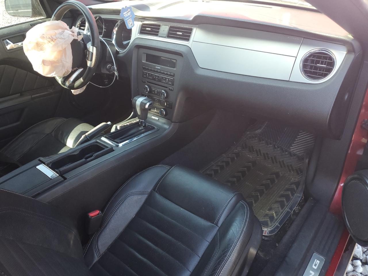 2010 Ford Mustang VIN 1ZVBP8AN9A5176382 Copart auction photo, front end damage thumbnail 8
