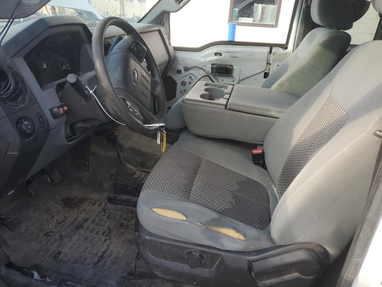 2012 Ford F250 VIN 1FT7X2B67CEA93324 Copart auction photo, side / rear end damage thumbnail 7