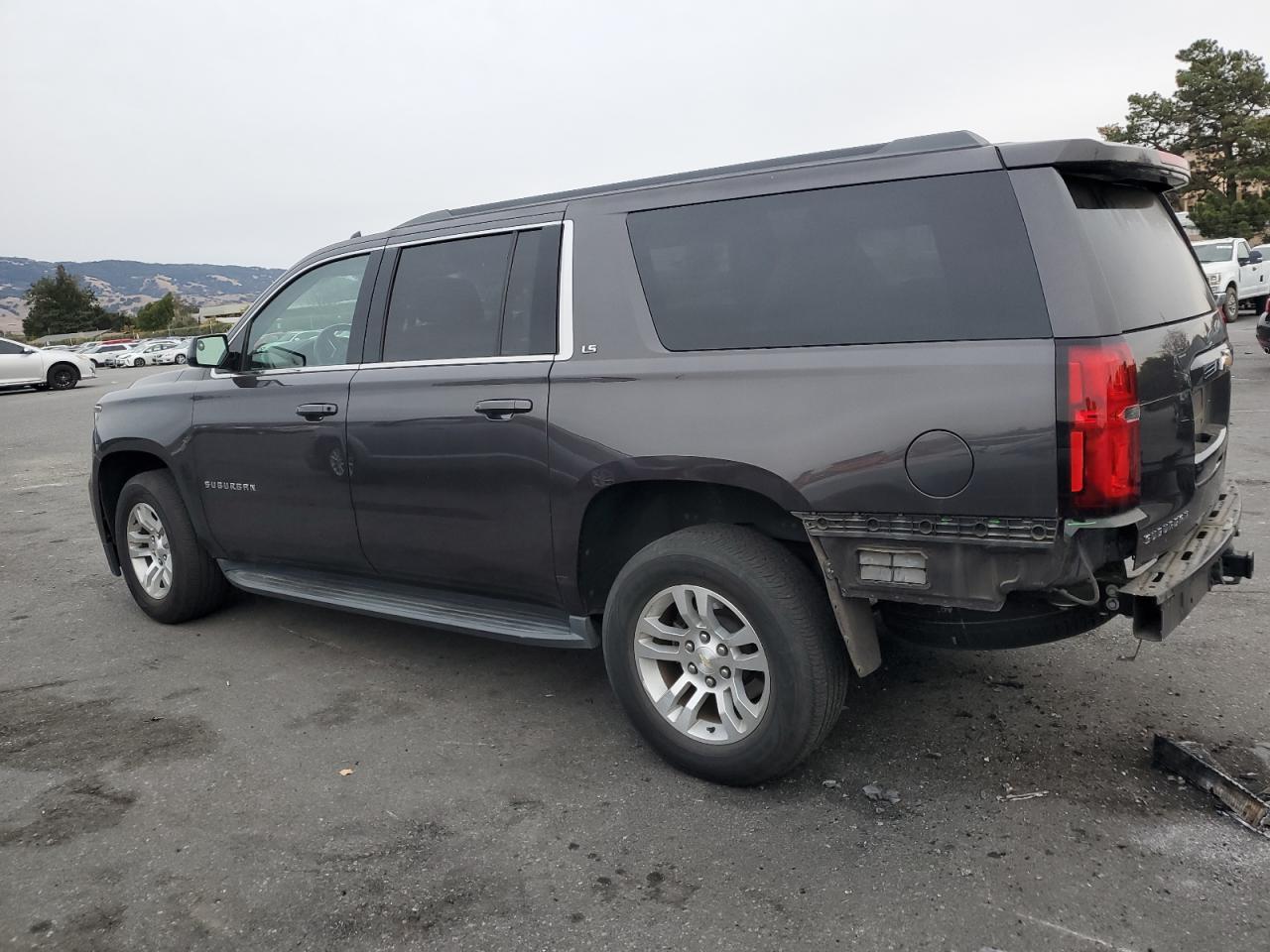 2016 Chevrolet Suburban VIN 1GNSKGEC3GR410741 Copart auction photo, all over damage thumbnail 2