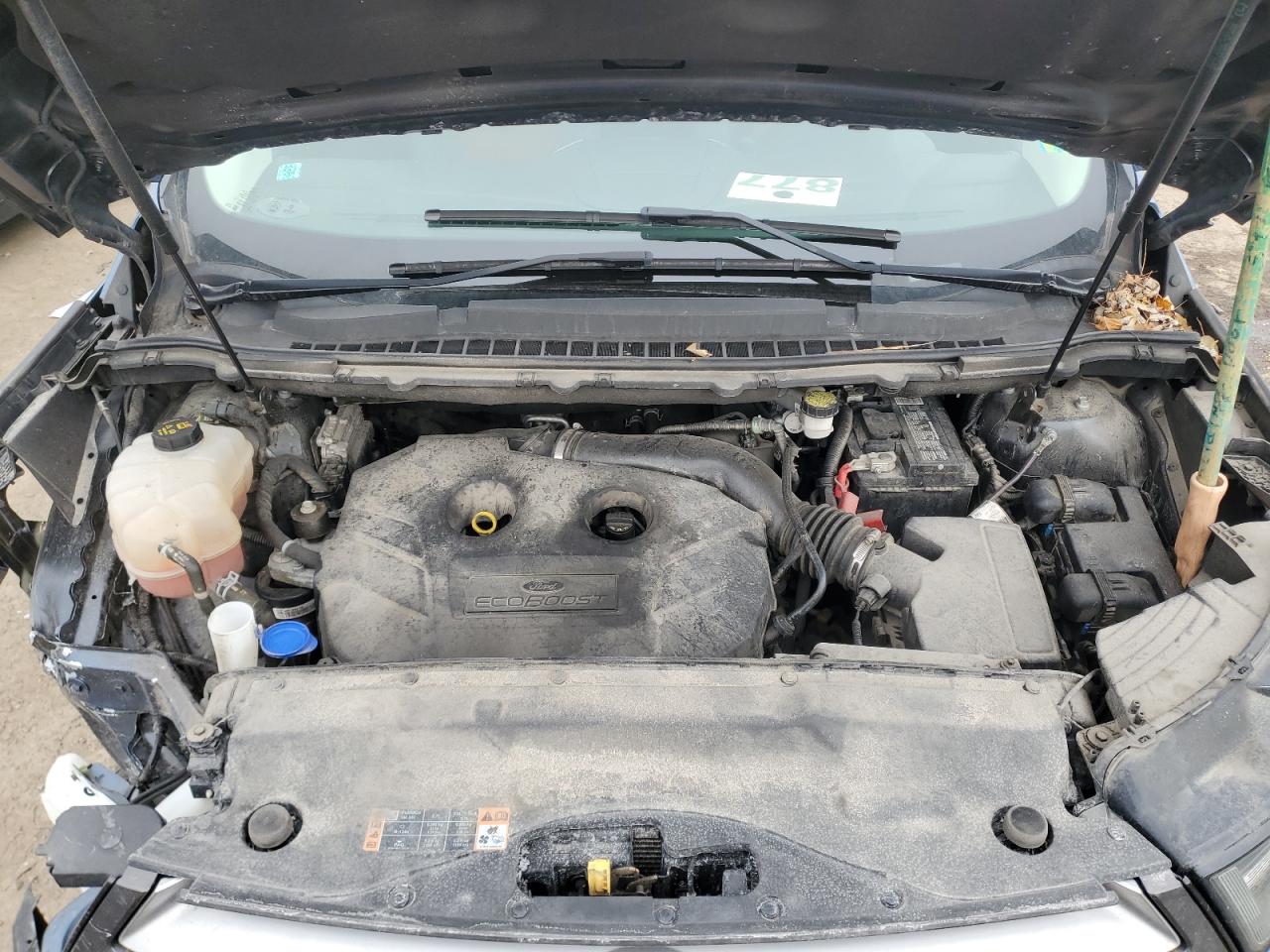 2018 Ford Edge VIN 2FMPK4J95JBC24289 Copart auction photo, front end damage thumbnail 12