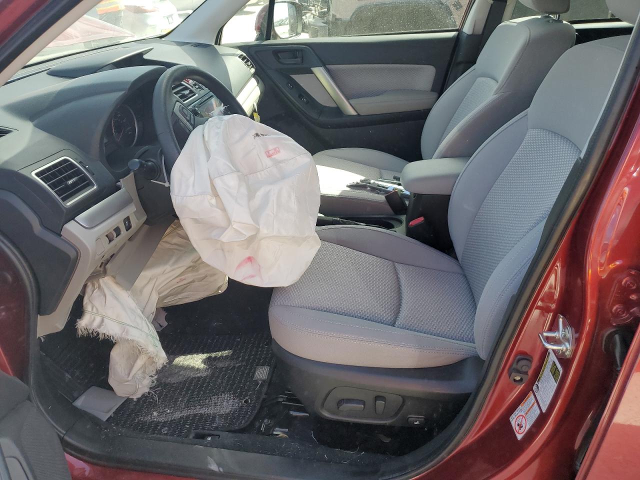 2018 Subaru Forester VIN JF2SJADC3JH431484 Copart auction photo, front end damage thumbnail 7