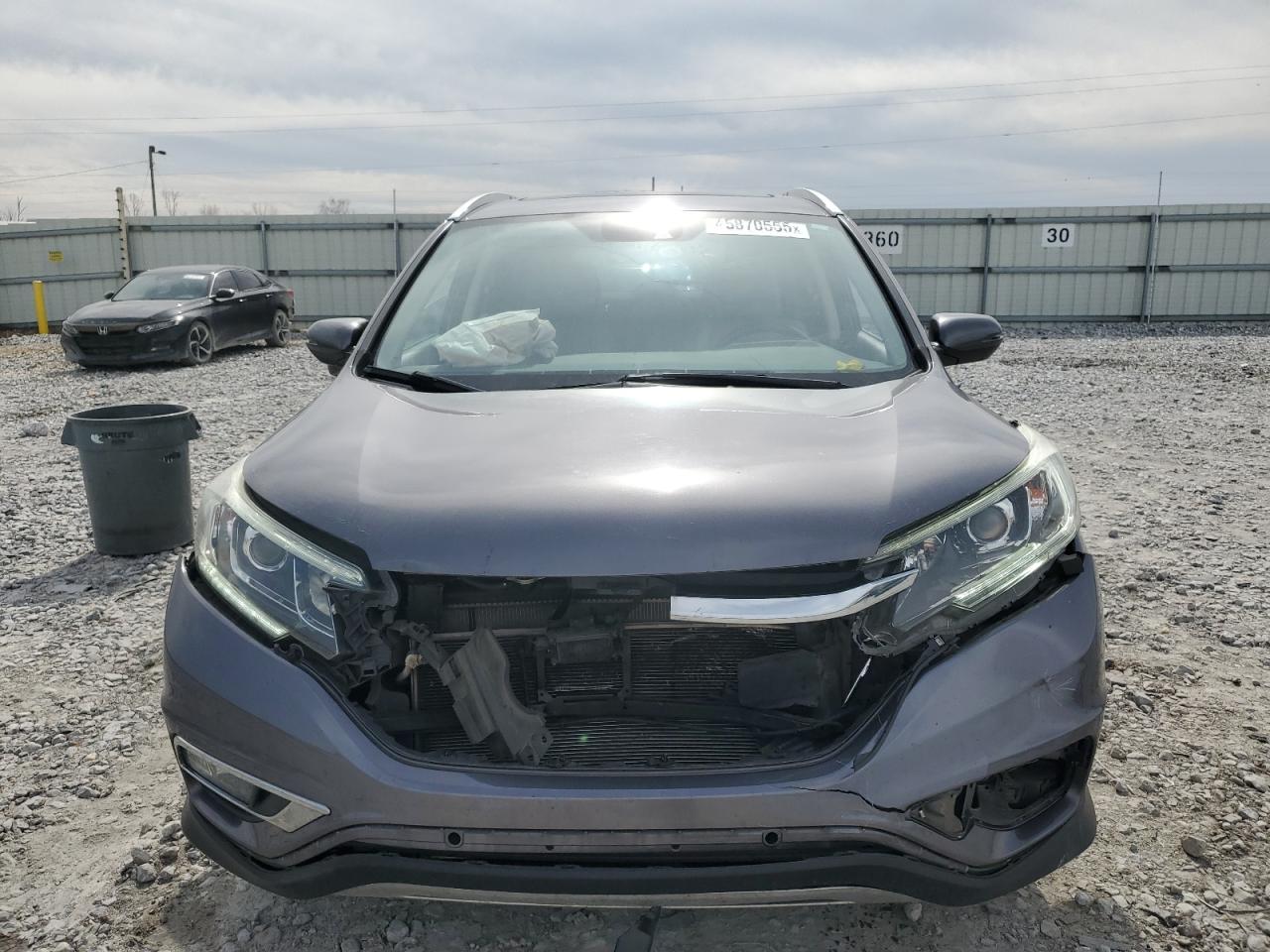 2015 Honda CR-V VIN 5J6RM4H94FL126935 Copart auction photo, front end damage thumbnail 5