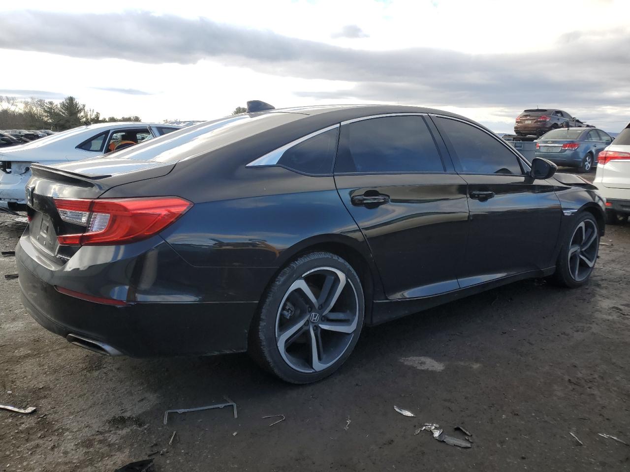2021 Honda Accord VIN 1HGCV2F39MA001158 Copart auction photo, front end damage thumbnail 3