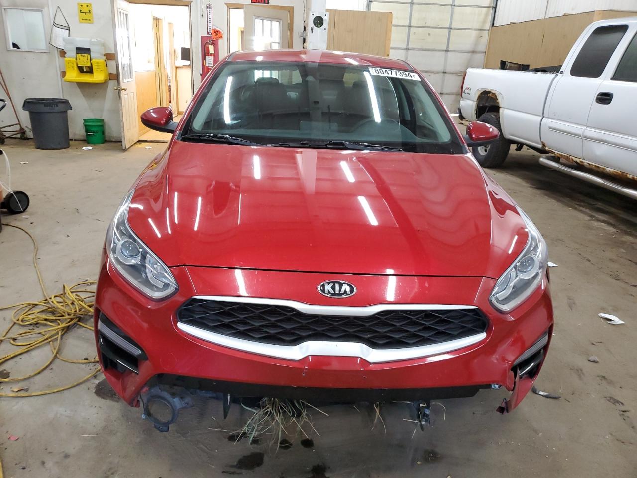 2019 KIA Forte VIN 3KPF24AD2KE125864 Copart auction photo, side / front end damage thumbnail 5