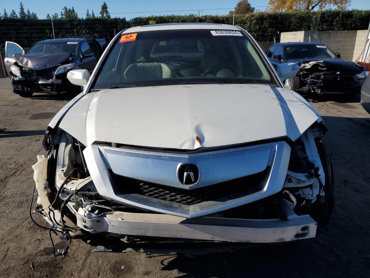 2012 Acura RDX VIN 5J8TB2H50CA002463 Copart auction photo, all over damage thumbnail 5