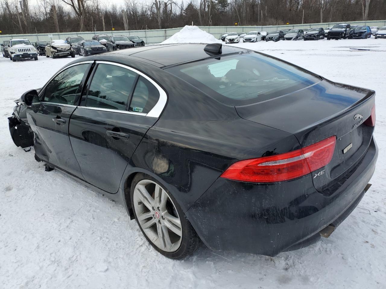 2017 Jaguar XE VIN SAJAK4BV8HA977697 Copart auction photo, front end damage thumbnail 2
