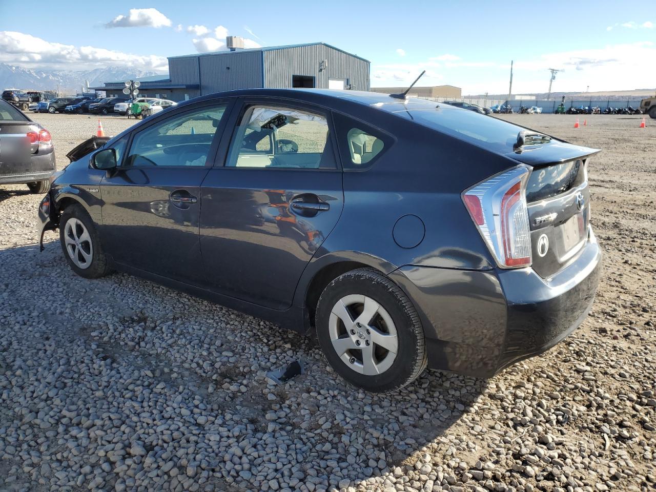 2013 Toyota Prius VIN JTDKN3DU9D1734449 Copart auction photo, front end damage thumbnail 2