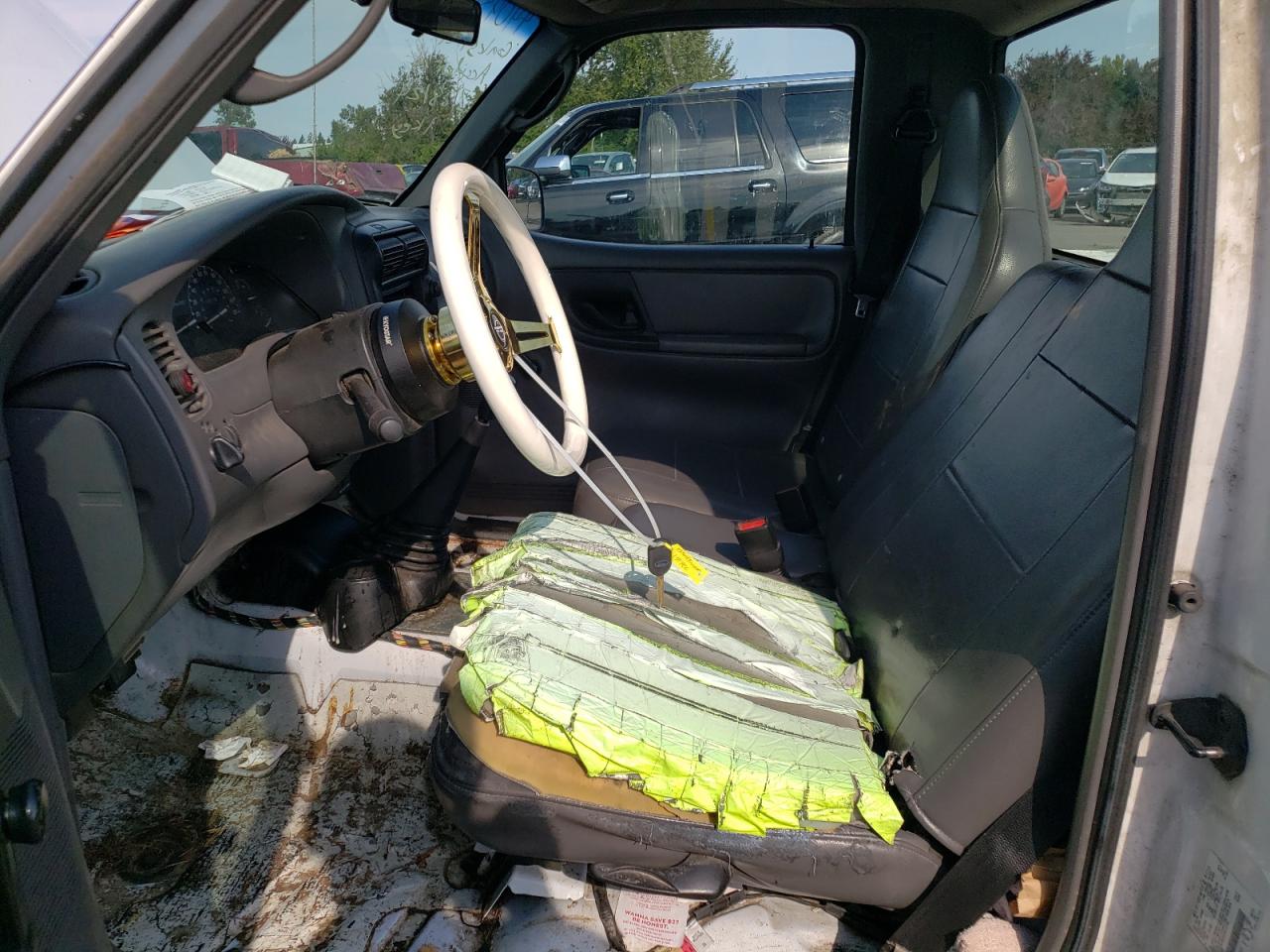 2003 Ford Ranger VIN 1FTYR10D43PB22390 Copart auction photo, side damage thumbnail 7