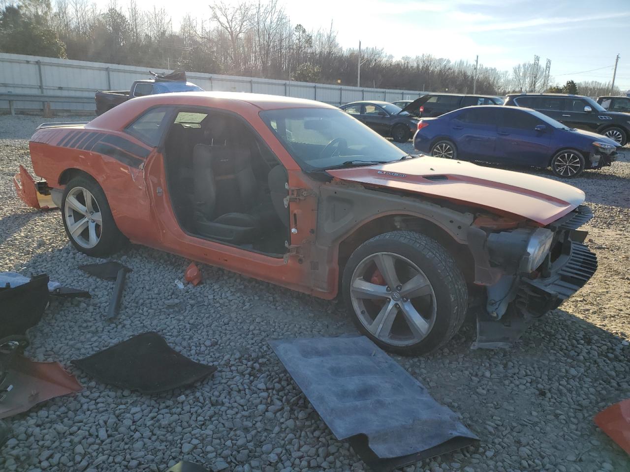 2010 Dodge Challenger VIN 2B3CJ7DW8AH308873 Copart auction photo, all over damage thumbnail 4