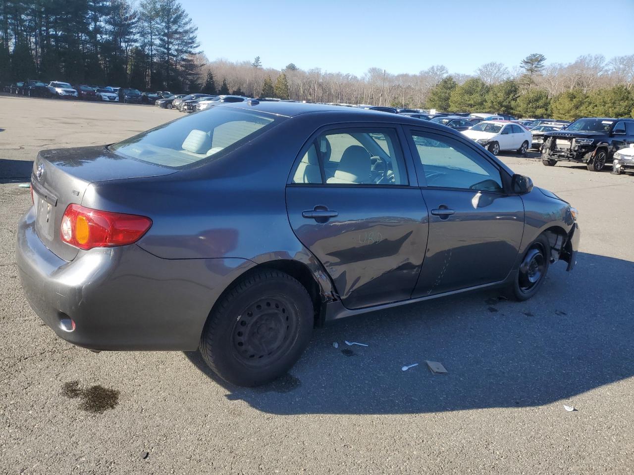 2010 Toyota Corolla VIN 1NXBU4EE0AZ359265 Copart auction photo, front end / side damage thumbnail 3