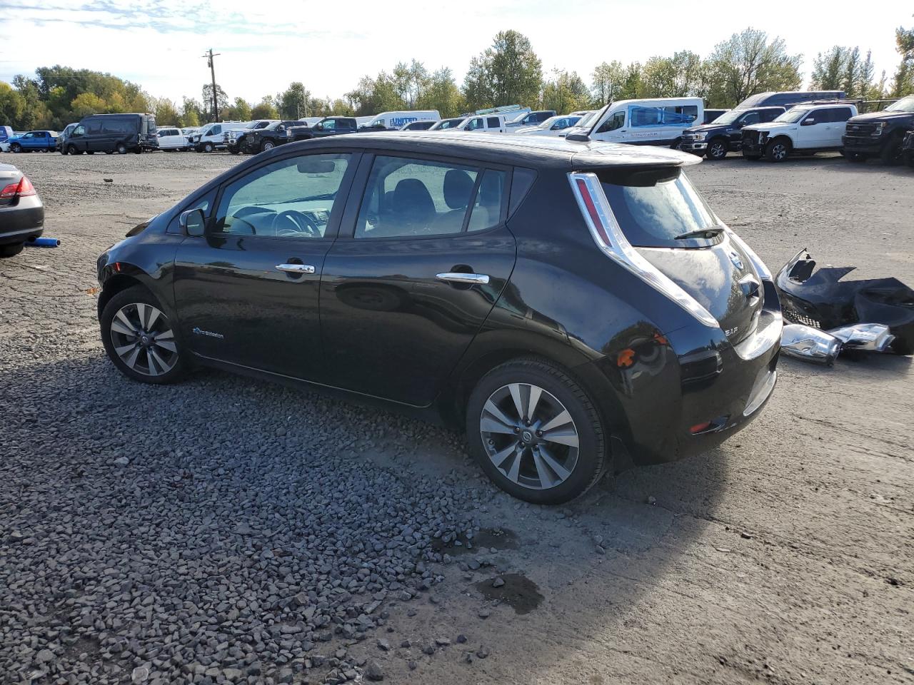 2016 Nissan Leaf VIN 1N4BZ0CP4GC315194 Copart auction photo, front end damage thumbnail 2