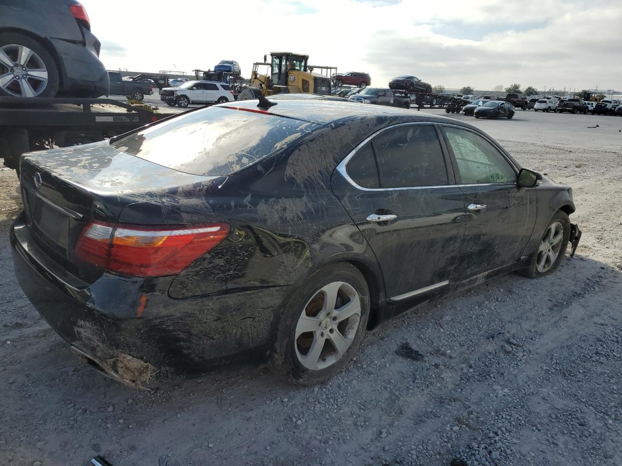2011 Lexus LS VIN JTHCL5EF5B5010848 Copart auction photo, all over damage thumbnail 3