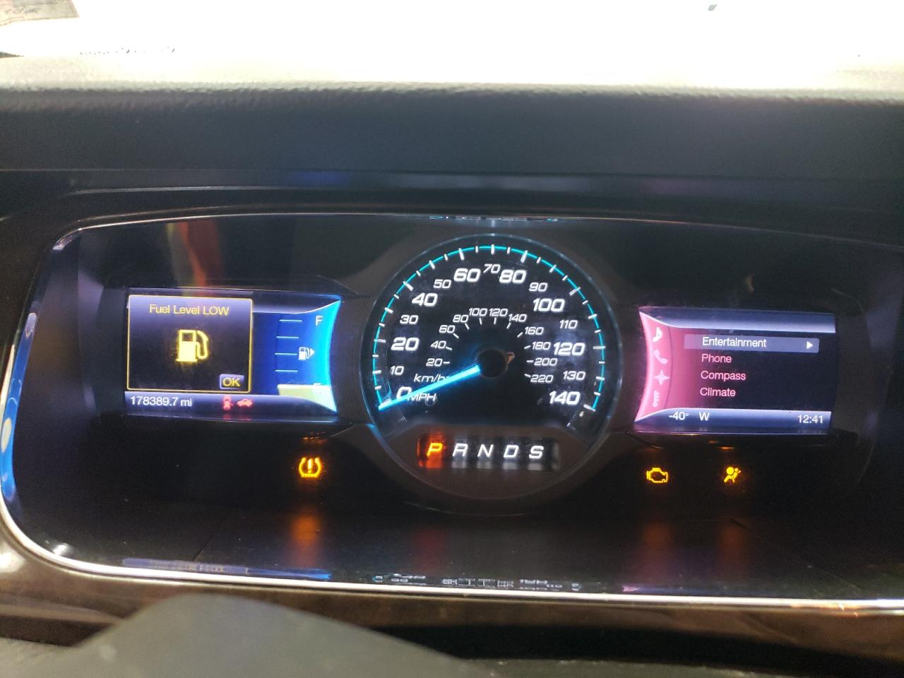 2013 Ford Taurus VIN 1FAHP2F83DG188474 Copart auction photo, front end / side damage thumbnail 9