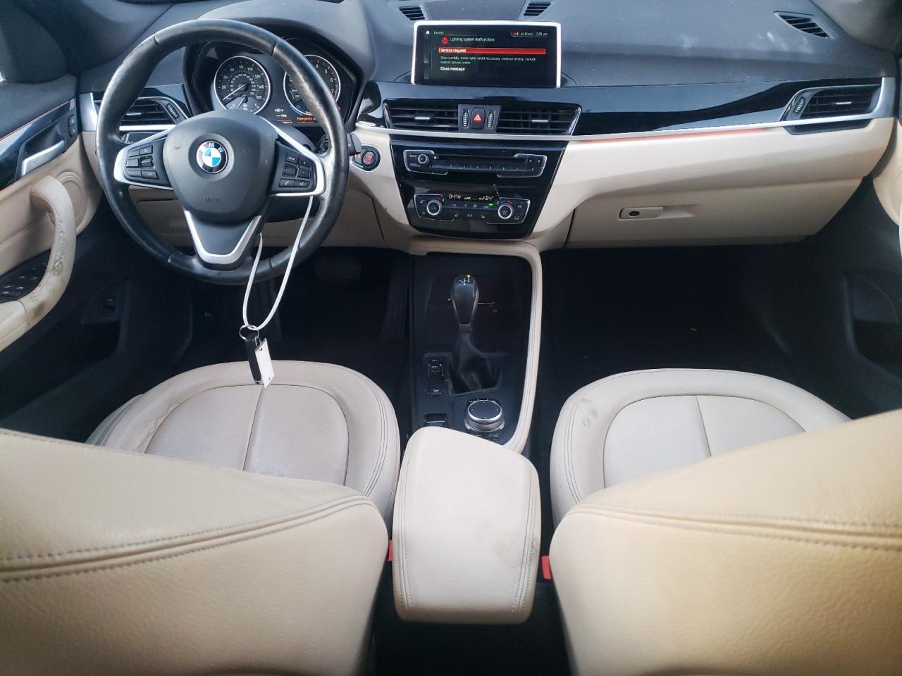 2018 BMW X1 VIN WBXHT3C36J5F89051 Copart auction photo, front end / minor dent/scratches damage thumbnail 8