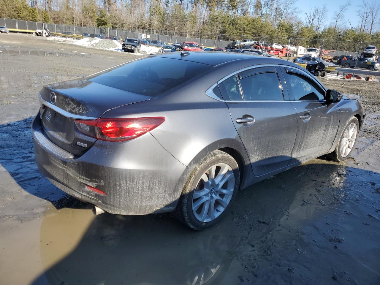 2015 Mazda 6 VIN JM1GJ1V51F1188407 Copart auction photo, front end damage thumbnail 3