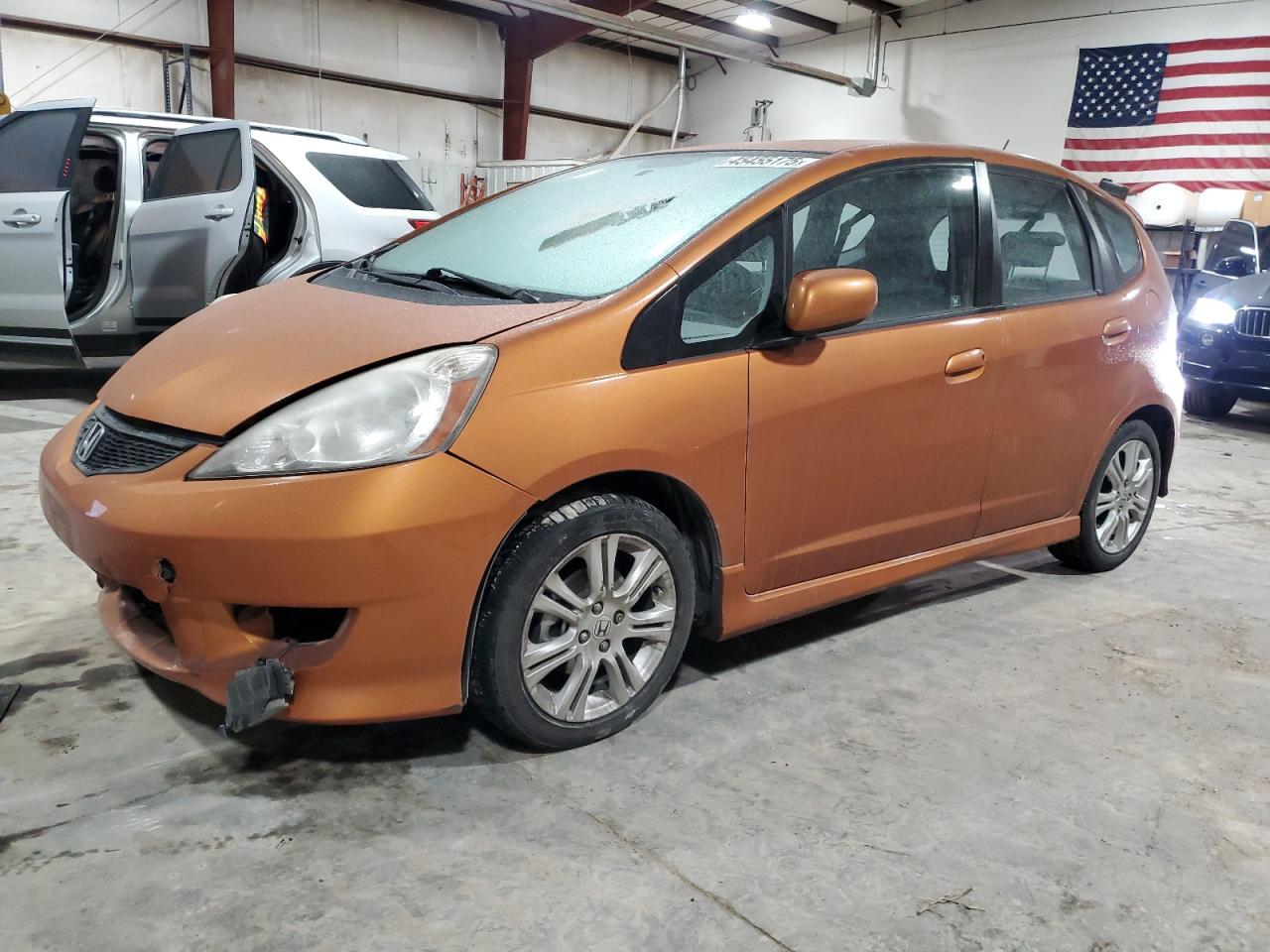 2010 Honda Fit VIN JHMGE8G48AS014854