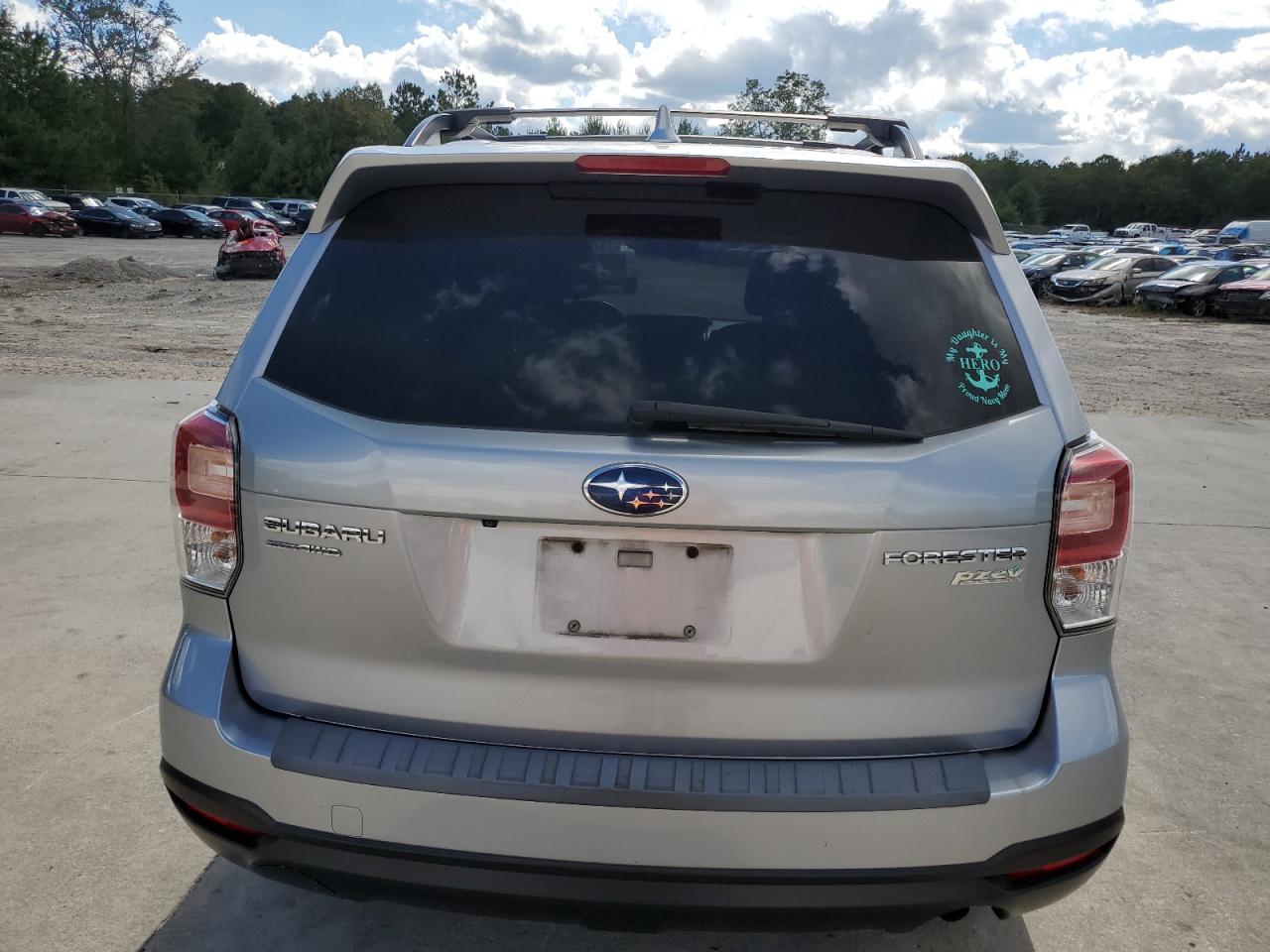 2017 Subaru Forester VIN JF2SJADC2HH552002 Copart auction photo, water/flood damage thumbnail 6