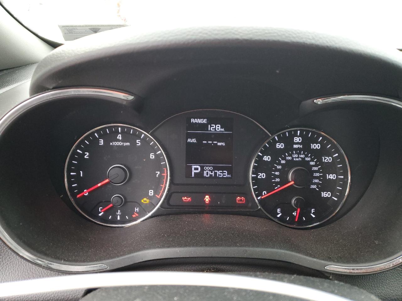 2016 KIA Forte VIN KNAFK5A86G5622540 Copart auction photo, water/flood damage thumbnail 9