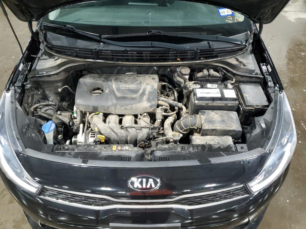 2019 KIA Rio VIN 3KPA24AB3KE220944 Copart auction photo, vandalism damage thumbnail 13