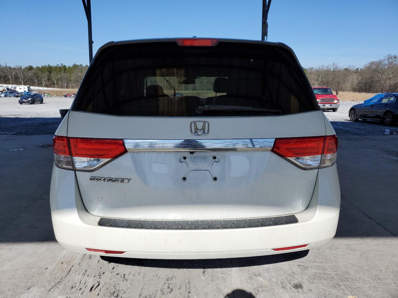 2015 Honda Odyssey VIN 5FNRL5H68FB077598 Copart auction photo, front end damage thumbnail 6