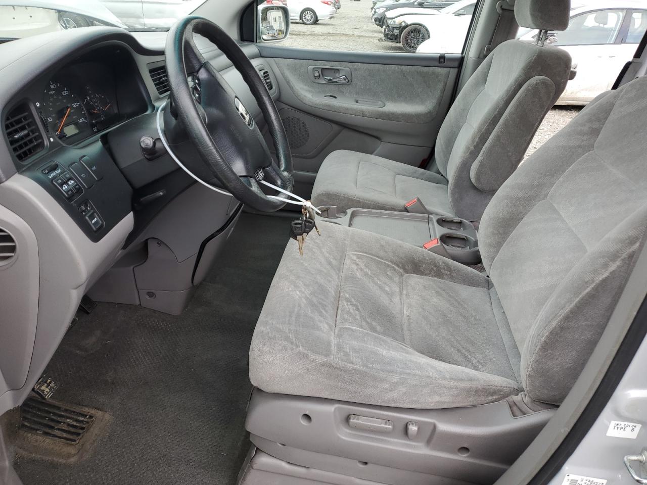 2002 Honda Odyssey VIN 2HKRL18622H511597 Copart auction photo, front end / side damage thumbnail 7