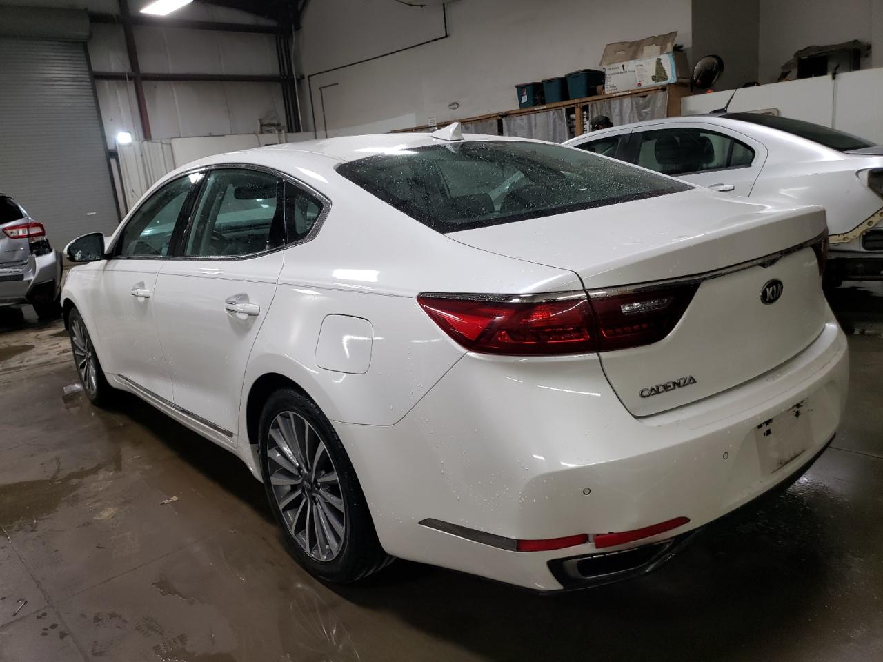 2017 KIA Cadenza VIN KNALC4J12H5080626 Copart auction photo, front end damage thumbnail 2