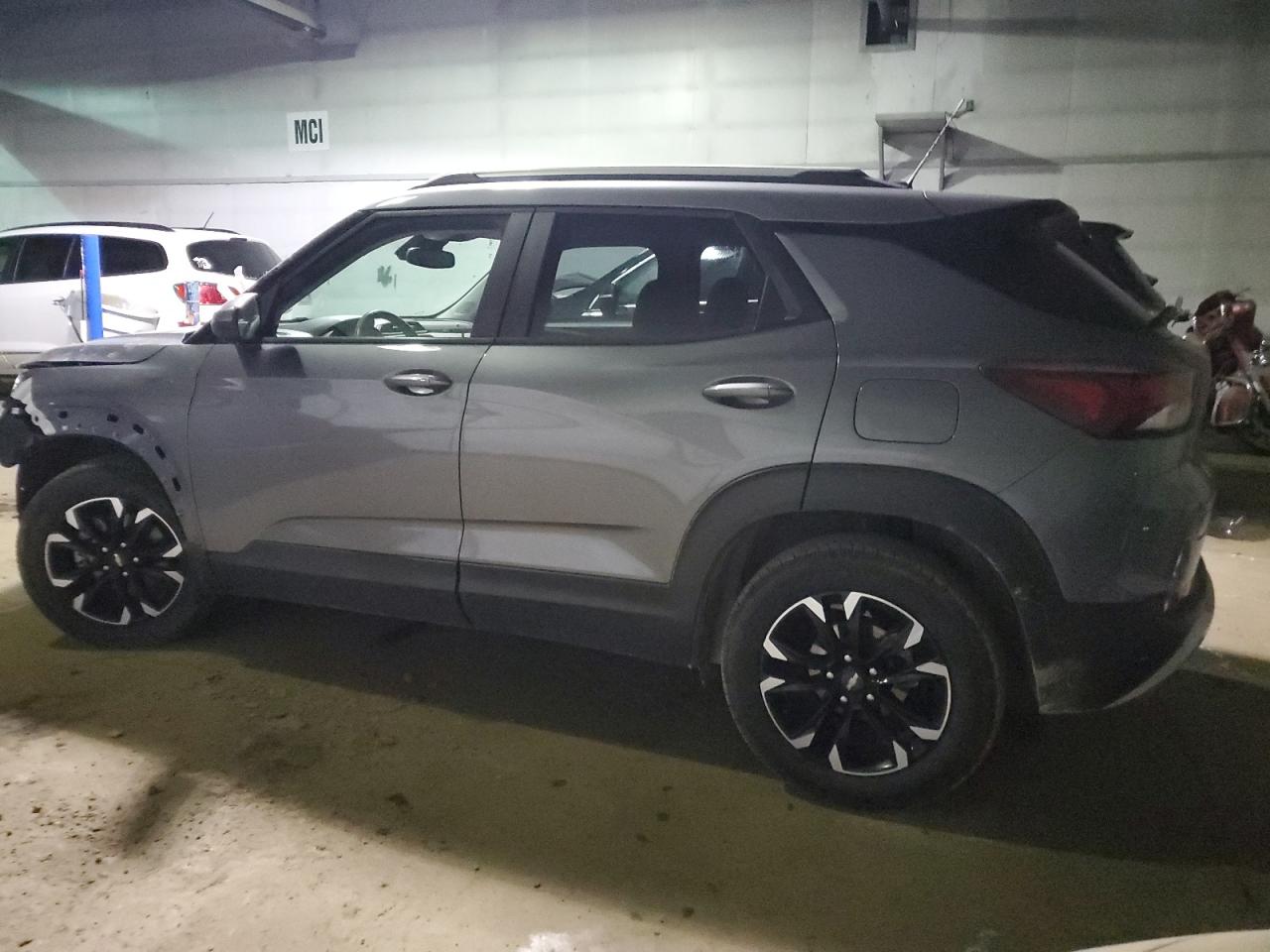 2021 Chevrolet TrailBlazer VIN KL79MRSL5MB007380 Copart auction photo, front end damage thumbnail 2