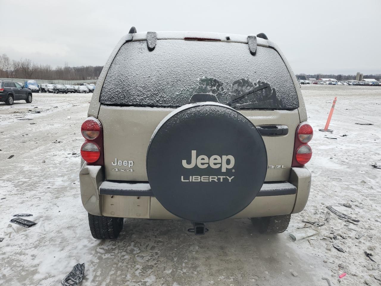 2006 Jeep Liberty (North America) VIN 1J4GL48K76W211053 Copart auction photo, front end / side damage thumbnail 6