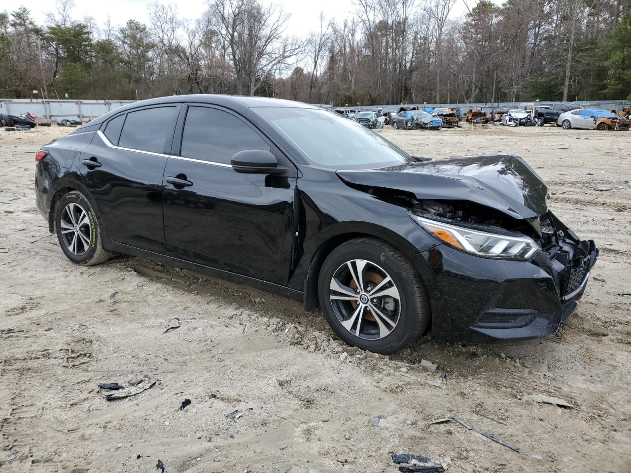 2020 Nissan Sentra VIN 3N1AB8CV1LY267083 Copart auction photo, mechanical / front end damage thumbnail 4