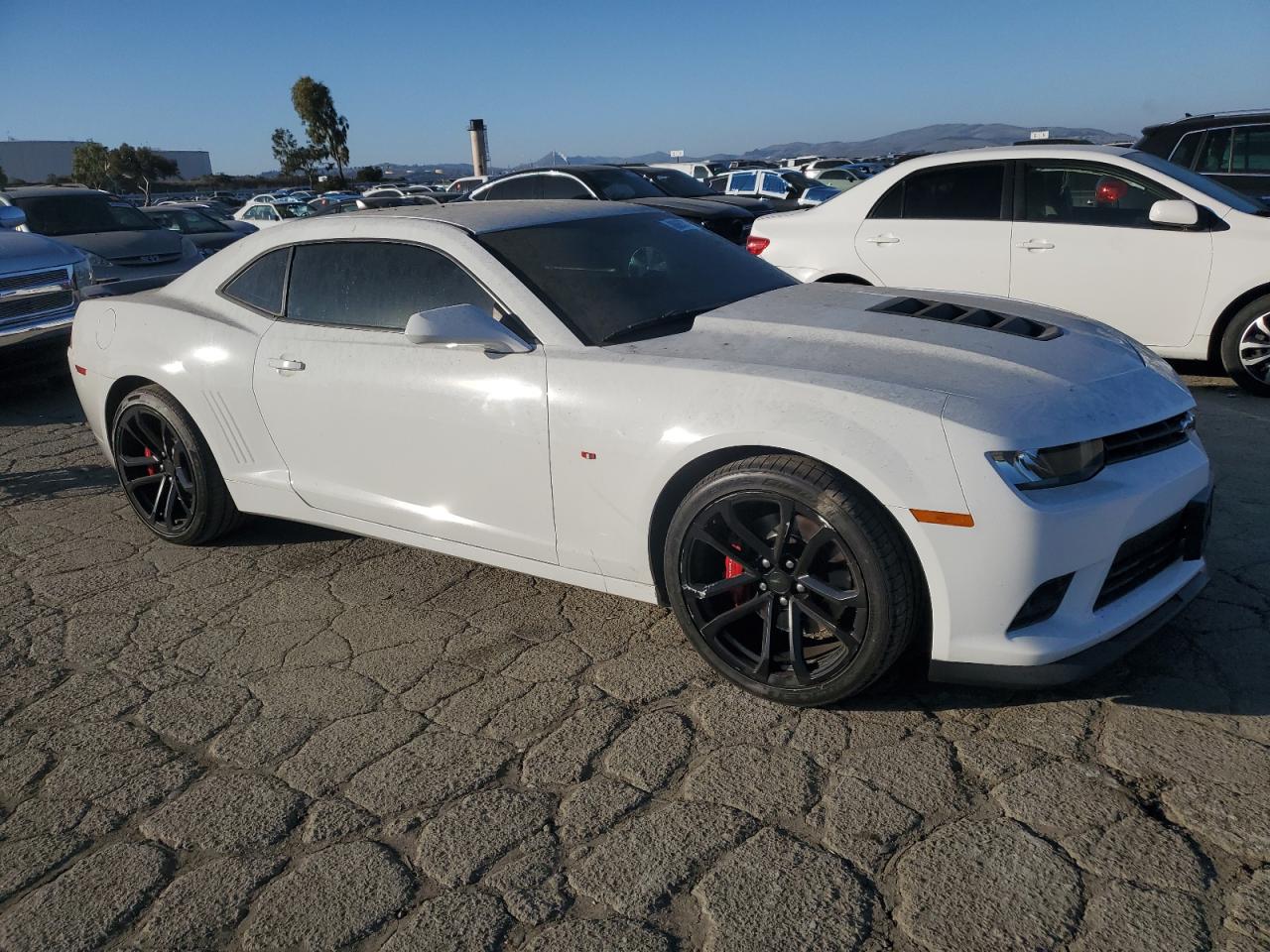 2015 Chevrolet Camaro VIN 2G1FG1EW8F9270027 Copart auction photo, vandalism damage thumbnail 4