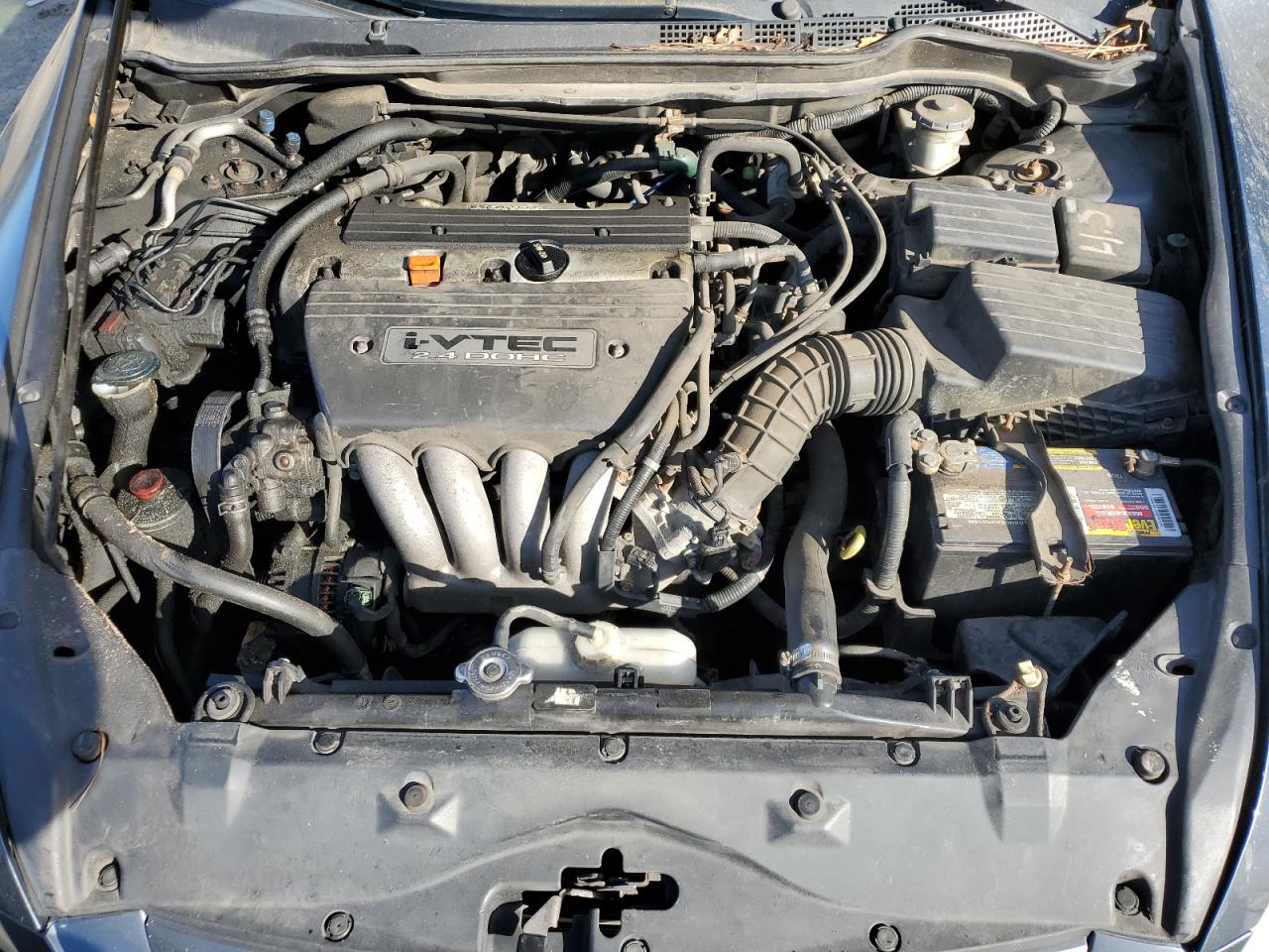 2004 Honda Accord VIN 1HGCM56724A009187 Copart auction photo, front end / minor dent/scratches damage thumbnail 11