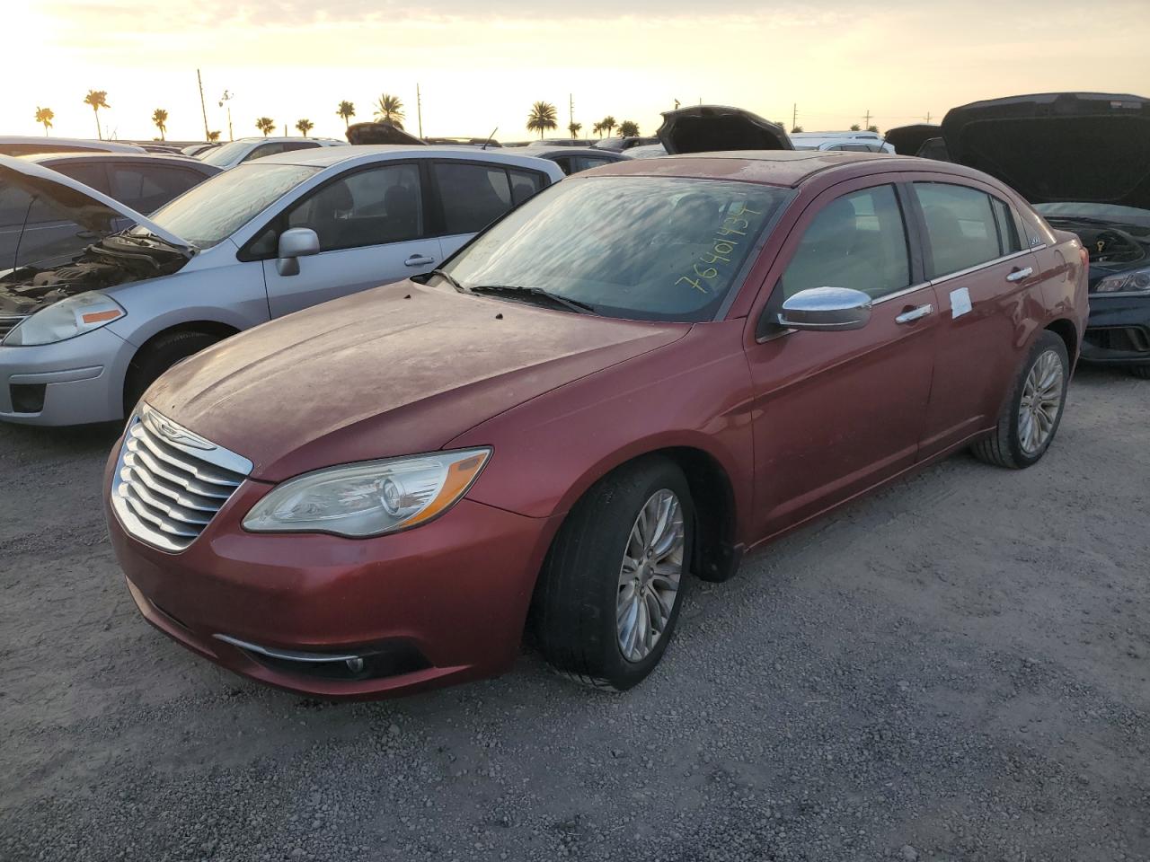 2012 Chrysler 200 VIN 1C3CCBCG6CN180492