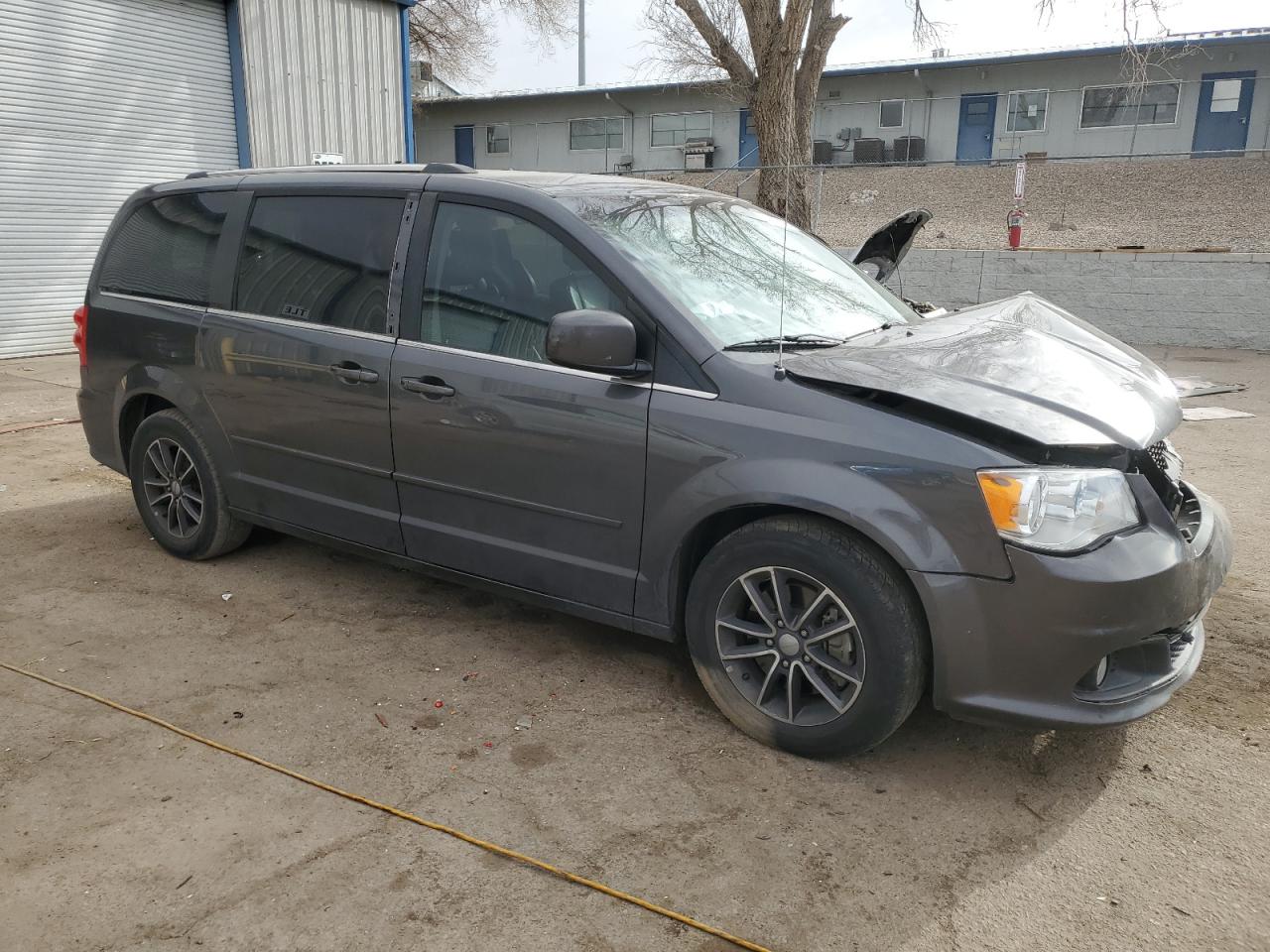 2017 Dodge Caravan VIN 2C4RDGCG3HR853149 Copart auction photo, front end damage thumbnail 4