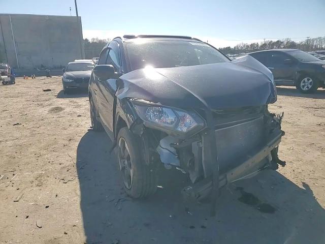 2018 Honda HR-V VIN 3CZRU6H78JM707582 Copart auction photo, front end / side damage thumbnail 11