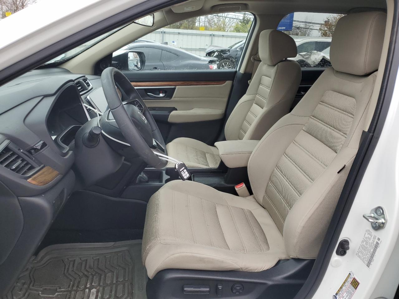 2018 Honda CR-V VIN 2HKRW2H53JH664167 Copart auction photo, rear end damage thumbnail 7