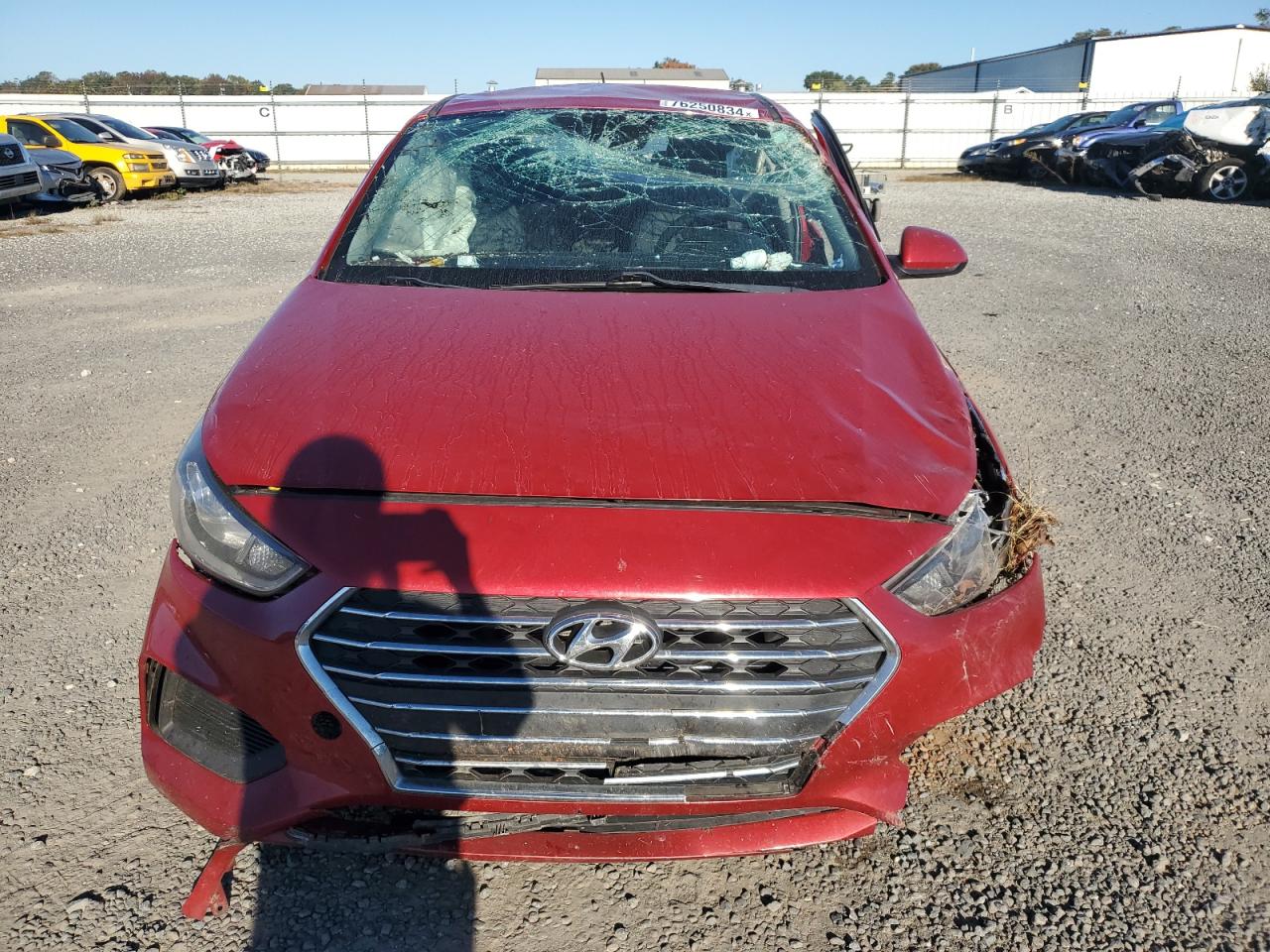 2020 Hyundai Accent VIN 3KPC24A68LE104071 Copart auction photo, all over damage thumbnail 5