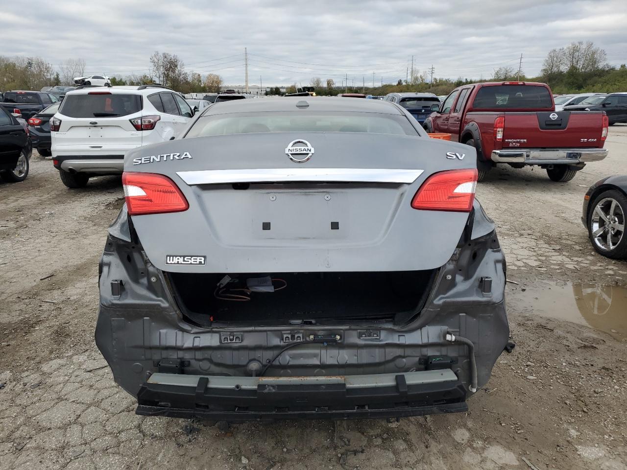 2018 Nissan Sentra VIN 3N1AB7AP1JY220003 Copart auction photo, front end damage thumbnail 6