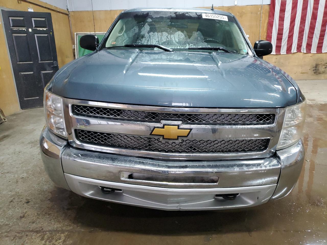 2013 Chevrolet Silverado VIN 3GCPKSE78DG375159 Copart auction photo, front end / side damage thumbnail 5