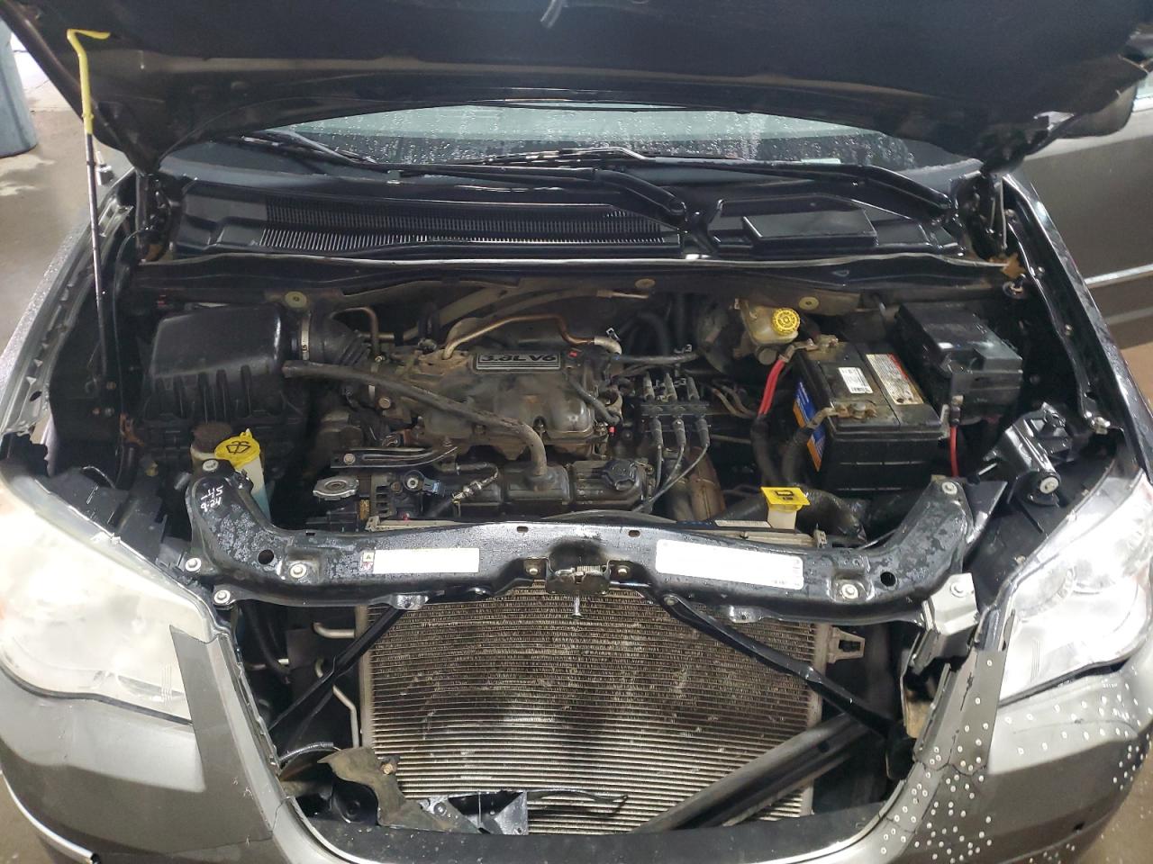 2010 Chrysler Town & Country VIN 2A4RR5D17AR299887 Copart auction photo, front end damage thumbnail 12