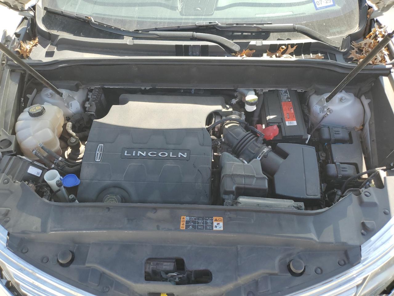 2018 Lincoln MKX VIN 2LMPJ6LR9JBL44676 Copart auction photo, front end / undercarriage damage thumbnail 13