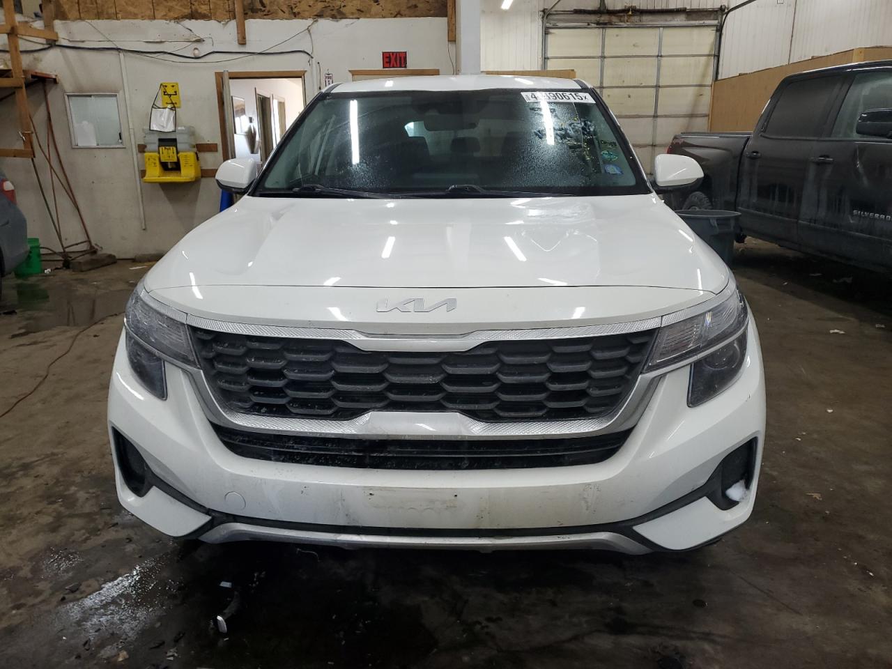 2022 KIA Seltos VIN KNDEPCAAXN7334819 Copart auction photo, side / rear end damage thumbnail 5