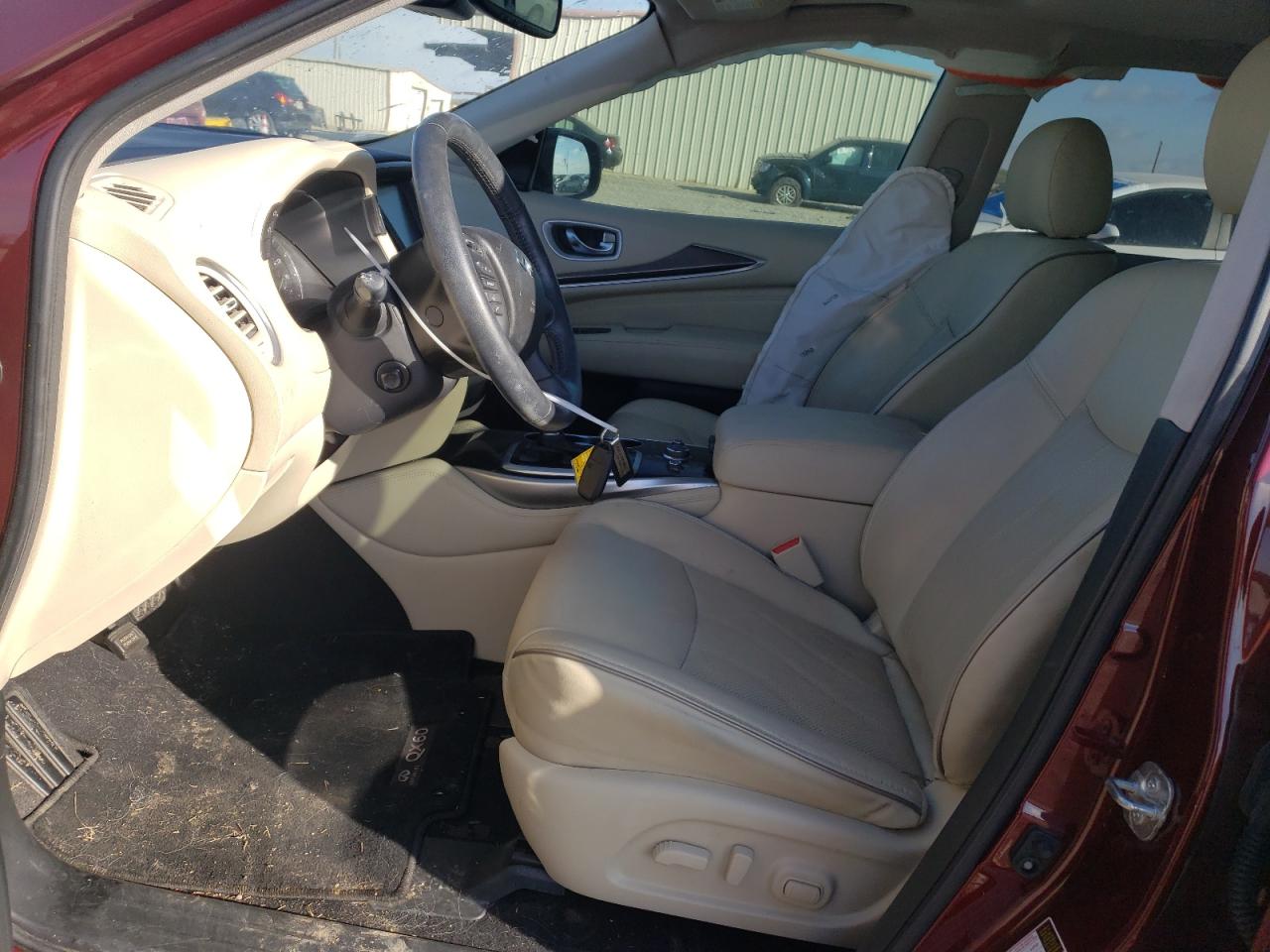 2020 Infiniti QX60 VIN 5N1DL0MN9LC542713 Copart auction photo, undercarriage damage thumbnail 7