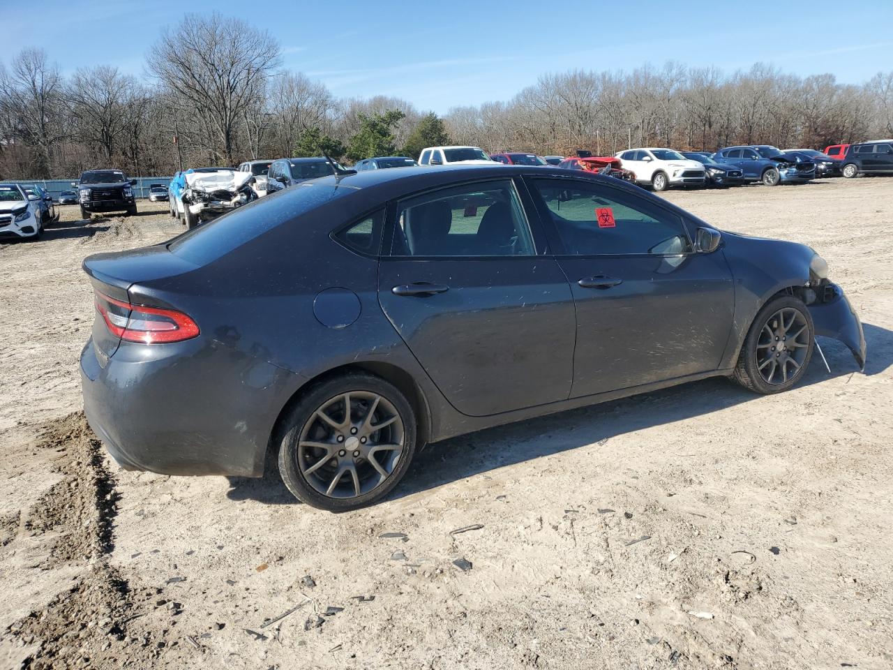 2013 Dodge Dart VIN 1C3CDFBA2DD295342 Copart auction photo, all over damage thumbnail 3