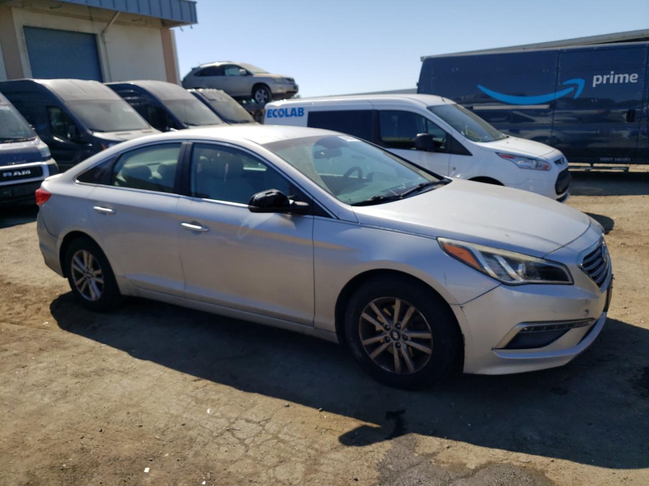 2015 Hyundai Sonata VIN 5NPE24AF2FH181981 Copart auction photo, mechanical damage thumbnail 4